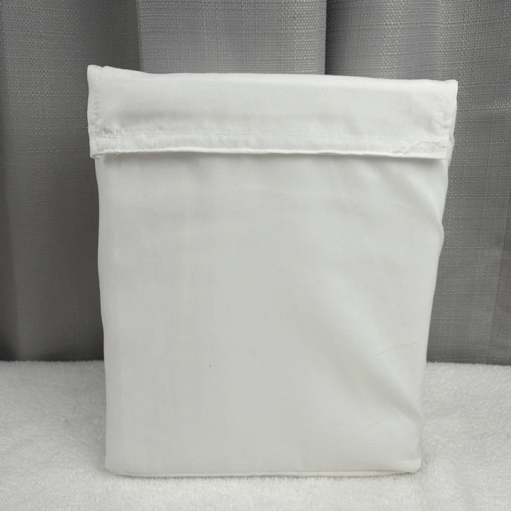 Serta Sertapedic White 4pc Twin Sheet Set So Soft Deep Pocket Boxer Hem Elastic